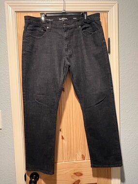 Goodfellow & Co Mens Black Stretch Jeans 38x30 Athletic Fit Total Flex